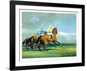 Going to the Start-Frank Wootton-Framed Limited Edition