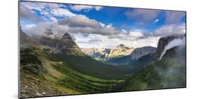 Going to the Sun Highway from Logan Pass, Glacier National Park, Montana, Usa-Russ Bishop-Mounted Photographic Print