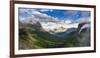 Going to the Sun Highway from Logan Pass, Glacier National Park, Montana, Usa-Russ Bishop-Framed Photographic Print