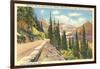 Going-to-the-Sun Highway, Glacier Park, Montana-null-Framed Art Print