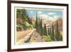 Going-to-the-Sun Highway, Glacier Park, Montana-null-Framed Premium Giclee Print