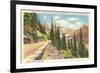 Going-to-the-Sun Highway, Glacier Park, Montana-null-Framed Premium Giclee Print