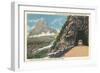 Going to the Sun Highway, Glacier Park, Montana-null-Framed Art Print