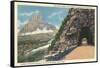 Going to the Sun Highway, Glacier Park, Montana-null-Framed Stretched Canvas