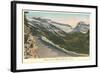 Going to the Sun Highway, Glacier Park, Montana-null-Framed Art Print