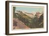 Going-To-The-Sun Highway, Glacier Park-null-Framed Premium Giclee Print