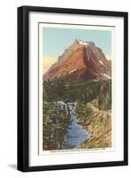 Going-to-the-Sun Mountain, Glacier Park, Montana-null-Framed Art Print