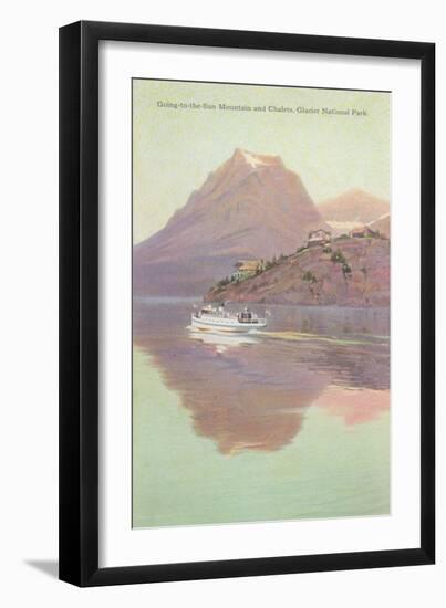 Going-To-The-Sun Mountain, Glacier Park-null-Framed Art Print