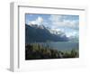 Going to the Sun Road, Glacier National Park, Montana, USA-Ethel Davies-Framed Photographic Print