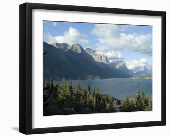 Going to the Sun Road, Glacier National Park, Montana, USA-Ethel Davies-Framed Photographic Print