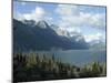 Going to the Sun Road, Glacier National Park, Montana, USA-Ethel Davies-Mounted Photographic Print