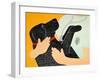 Going To The Vet Black-Stephen Huneck-Framed Giclee Print