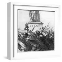 Going to War-Honore Daumier-Framed Art Print