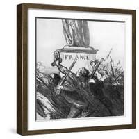 Going to War-Honore Daumier-Framed Art Print