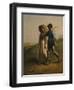 Going to Work, 1851-53-Jean-François Millet-Framed Giclee Print