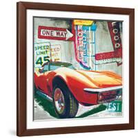 Going West-Ray Foster-Framed Art Print