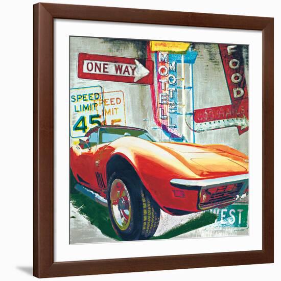 Going West-Ray Foster-Framed Art Print