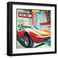 Going West-Ray Foster-Framed Art Print