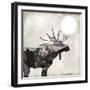 Going Wild V-Color Bakery-Framed Giclee Print