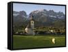 Going, Wilder Kaiser Mountains, Tirol, Austria-Doug Pearson-Framed Stretched Canvas