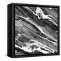 Going with the Flow III BW-Albena Hristova-Framed Stretched Canvas