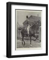 Going-Richard Caton Woodville II-Framed Premium Giclee Print