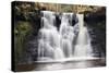 Goitstock Waterfall, Cullingworth, Yorkshire, England, United Kingdom, Europe-Mark Sunderland-Stretched Canvas
