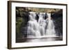 Goitstock Waterfall, Cullingworth, Yorkshire, England, United Kingdom, Europe-Mark Sunderland-Framed Photographic Print