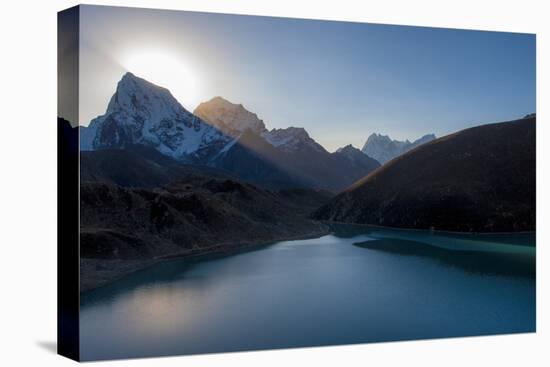 Gokyo Lake in the Everest Region, Himalayas, Nepal, Asia-Alex Treadway-Stretched Canvas