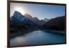 Gokyo Lake in the Everest Region, Himalayas, Nepal, Asia-Alex Treadway-Framed Photographic Print