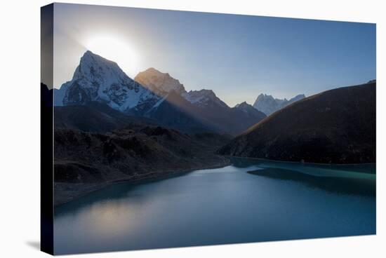 Gokyo Lake in the Everest Region, Himalayas, Nepal, Asia-Alex Treadway-Stretched Canvas