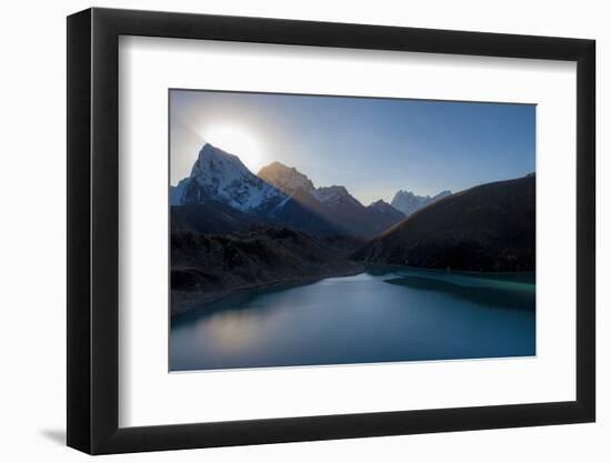 Gokyo Lake in the Everest Region, Himalayas, Nepal, Asia-Alex Treadway-Framed Photographic Print