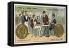 Gold 10 Franc Piece, 1868-null-Framed Stretched Canvas