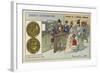 Gold 5 Franc Piece, 1876-null-Framed Giclee Print