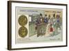 Gold 5 Franc Piece, 1876-null-Framed Giclee Print