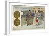 Gold 5 Franc Piece, 1876-null-Framed Giclee Print