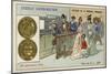 Gold 5 Franc Piece, 1876-null-Mounted Giclee Print