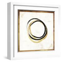 Gold Abstract II-Jace Grey-Framed Art Print