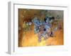 Gold Abstract-Sarah Butcher-Framed Art Print