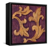 Gold Acanthus I-Jillian Jeffrey-Framed Stretched Canvas