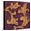 Gold Acanthus I-Jillian Jeffrey-Stretched Canvas