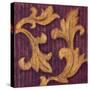 Gold Acanthus I-Jillian Jeffrey-Stretched Canvas