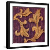 Gold Acanthus I-Jillian Jeffrey-Framed Art Print