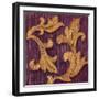 Gold Acanthus I-Jillian Jeffrey-Framed Art Print