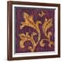 Gold Acanthus II-Jillian Jeffrey-Framed Art Print