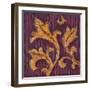 Gold Acanthus II-Jillian Jeffrey-Framed Art Print