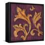 Gold Acanthus II-Jillian Jeffrey-Framed Stretched Canvas