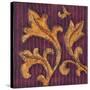 Gold Acanthus II-Jillian Jeffrey-Stretched Canvas