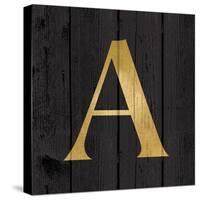 Gold Alphabet A-N. Harbick-Stretched Canvas