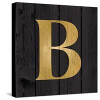 Gold Alphabet B-N. Harbick-Stretched Canvas